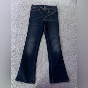 Hollister dark wash boot cut jeans